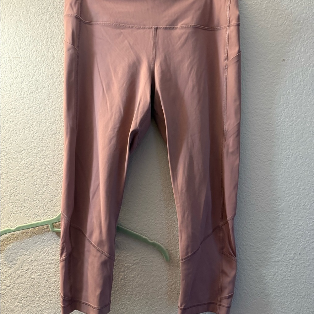 Lululemon High-Waist Leggings mauve